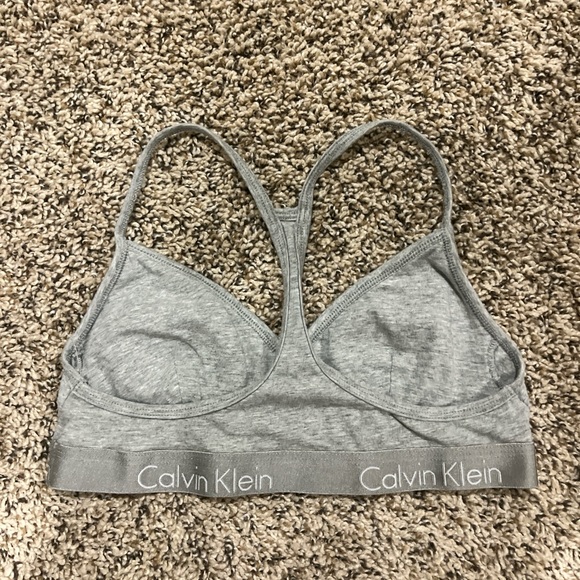 Calvin Klein Light Gray Bralette - Picture 2 of 2